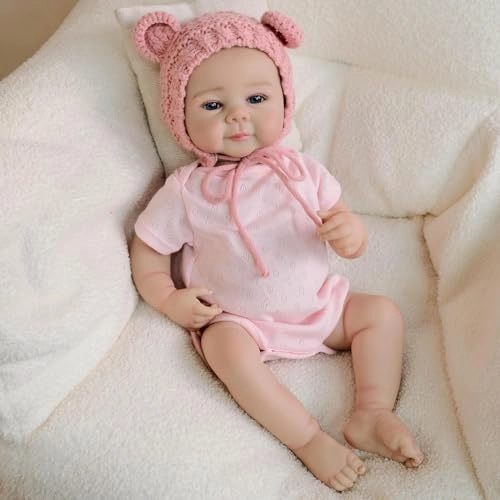 Reborn Baby Doll - 20 Inch Vinyl Girl Ages 3+