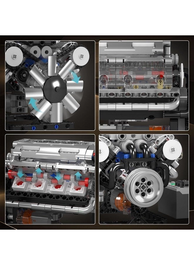 V8 Engine Model Kit Engineer - 14 years+ 535 pieces
