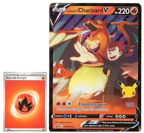 (Like New) PKM Lances's Charizard V SWSH113 - English - Single Card