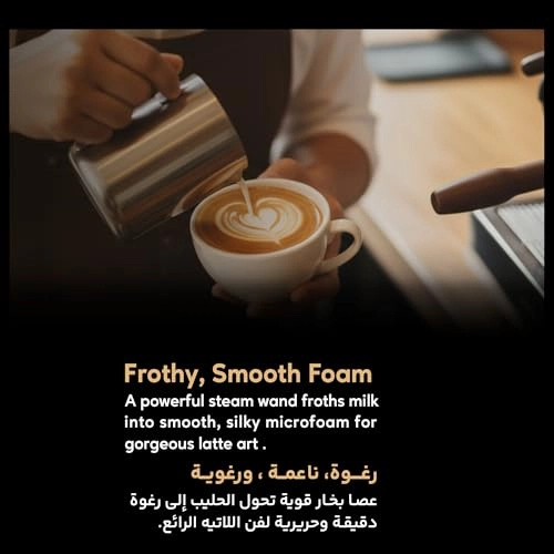 Eccellenza LPCFFCCM0090 - Dual Boiler Touchless Control 58mm Portafilter