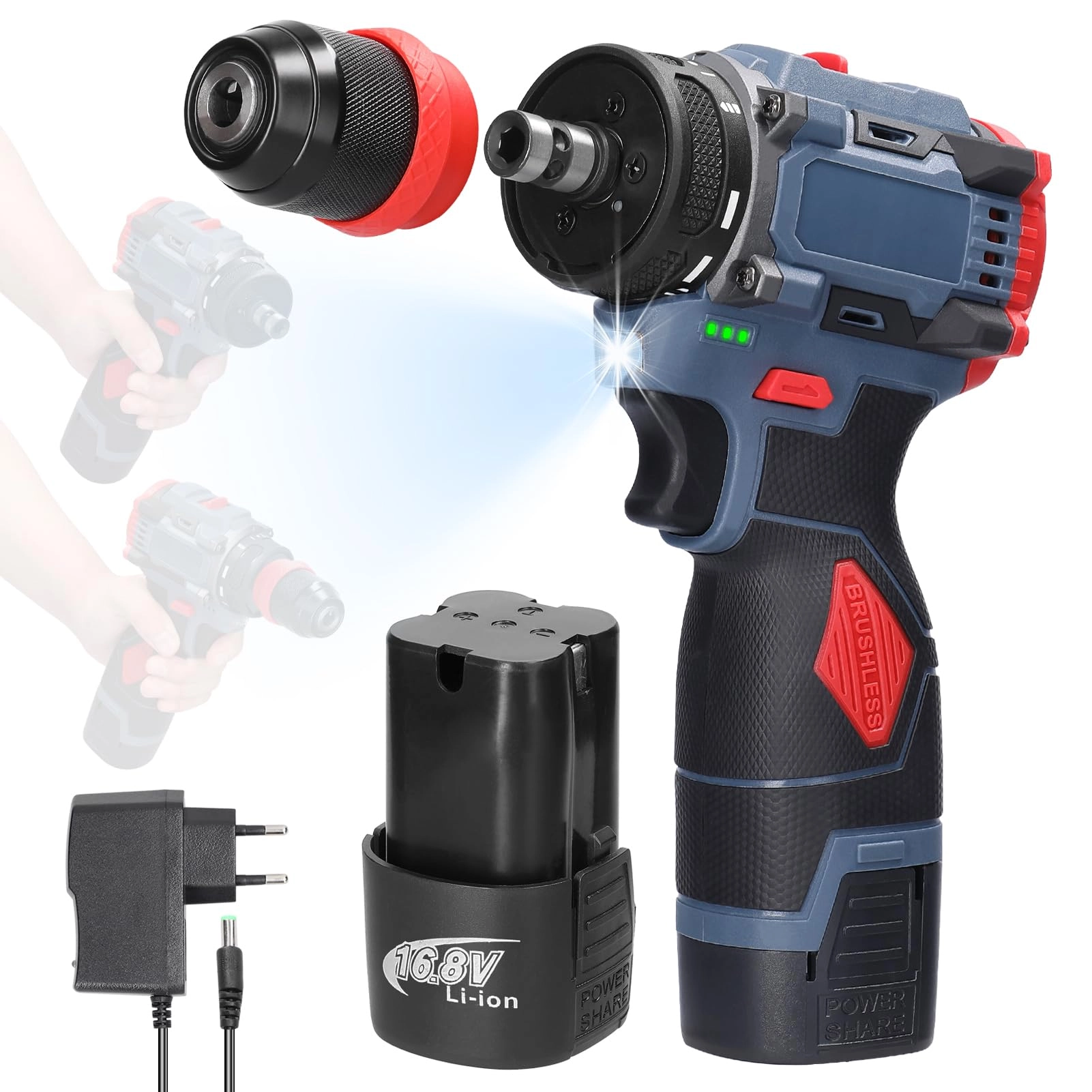 Weytoll 2 in 1 Power Tool - 1300mAh
