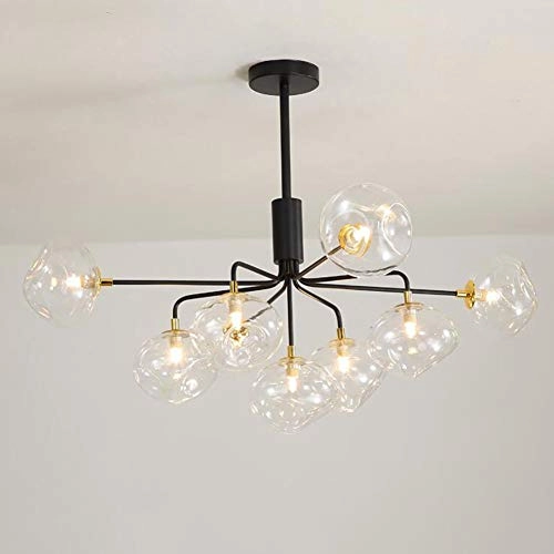 G9 Nordic Creative Glass Bubble Chandelier - 13 head Golden.