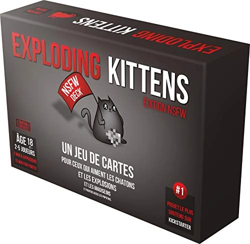 Exploding Kittens: NSFW Edition - Card Game (French)