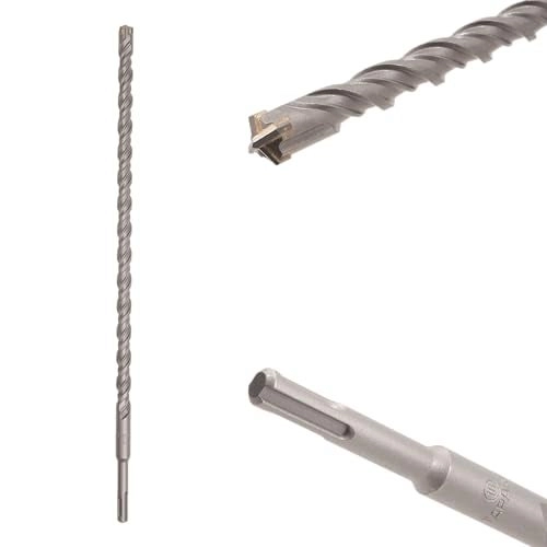 Cross Point Tip SDS Plus Hammer Drill Bit - Pack of 2 6mm