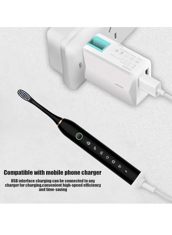 PSM brush - 6-Speed Sonic Vibration White Combo