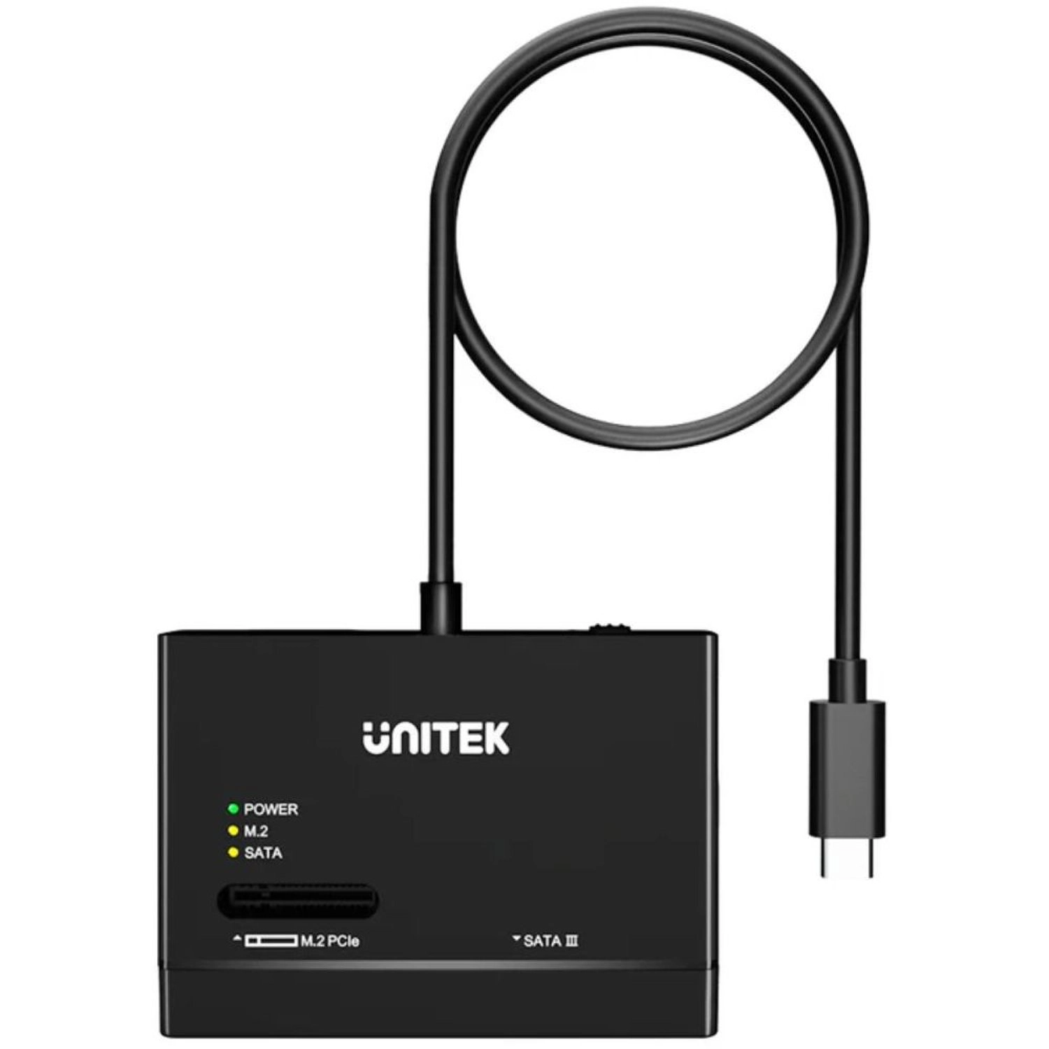 UNITEK NVMe M.2 SSD Enclosure Adapter - USB-C NVMe SATA 2.5”/3.5”