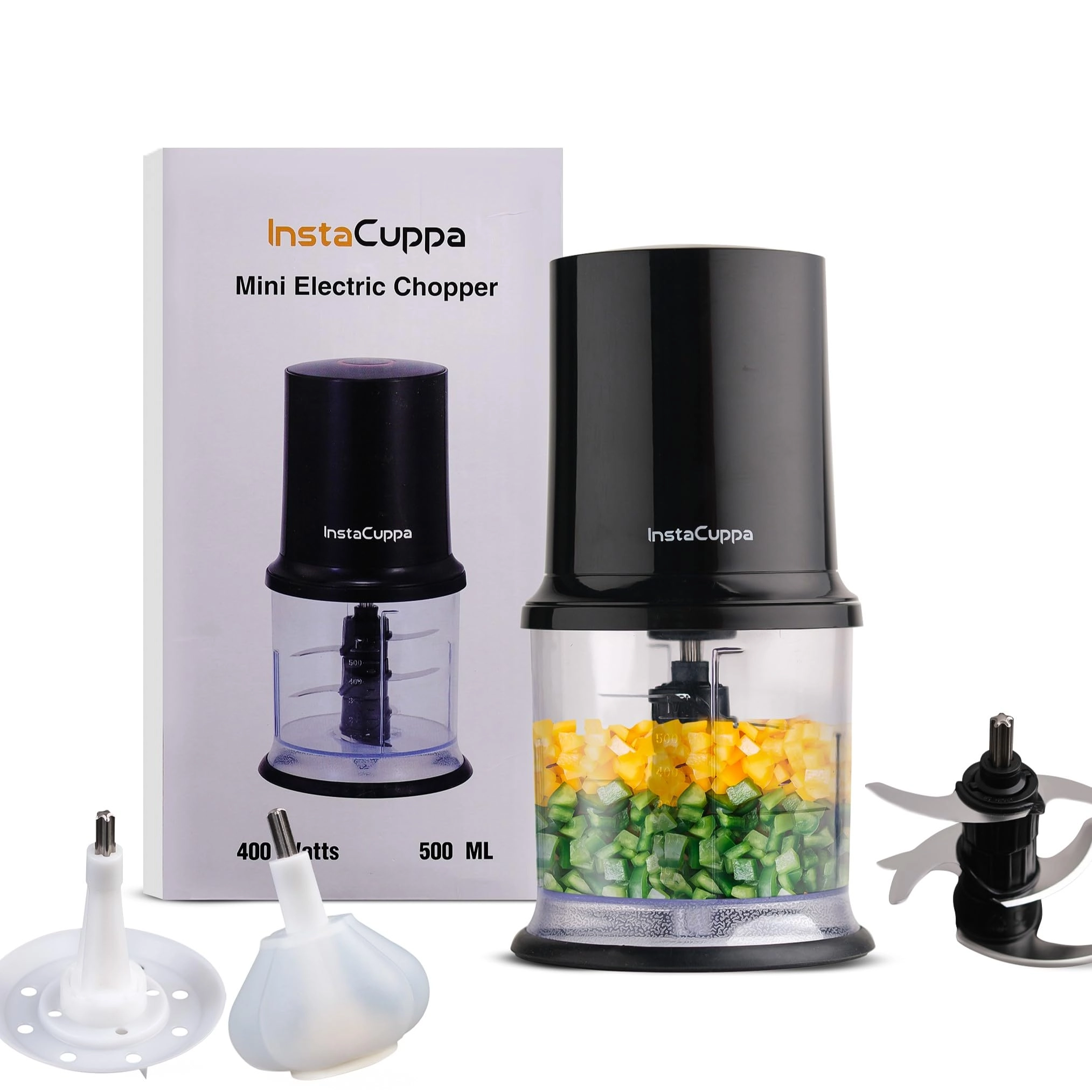 InstaCuppa Mini Electric Chopper - 500 ML