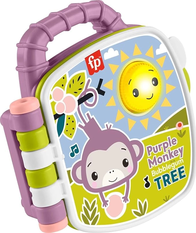 Purple Monkey Musical Storybook - 6 months - 3 years