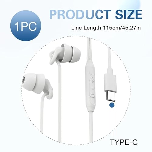 Sleeping Headphones Wired Earbud