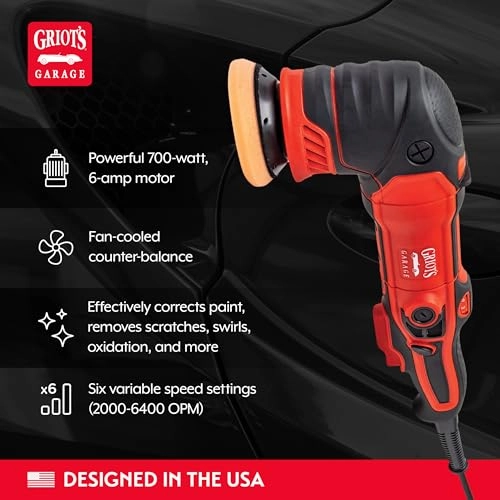 G8 Random Orbital Polisher 10908 - 700-Watt 2" 3"