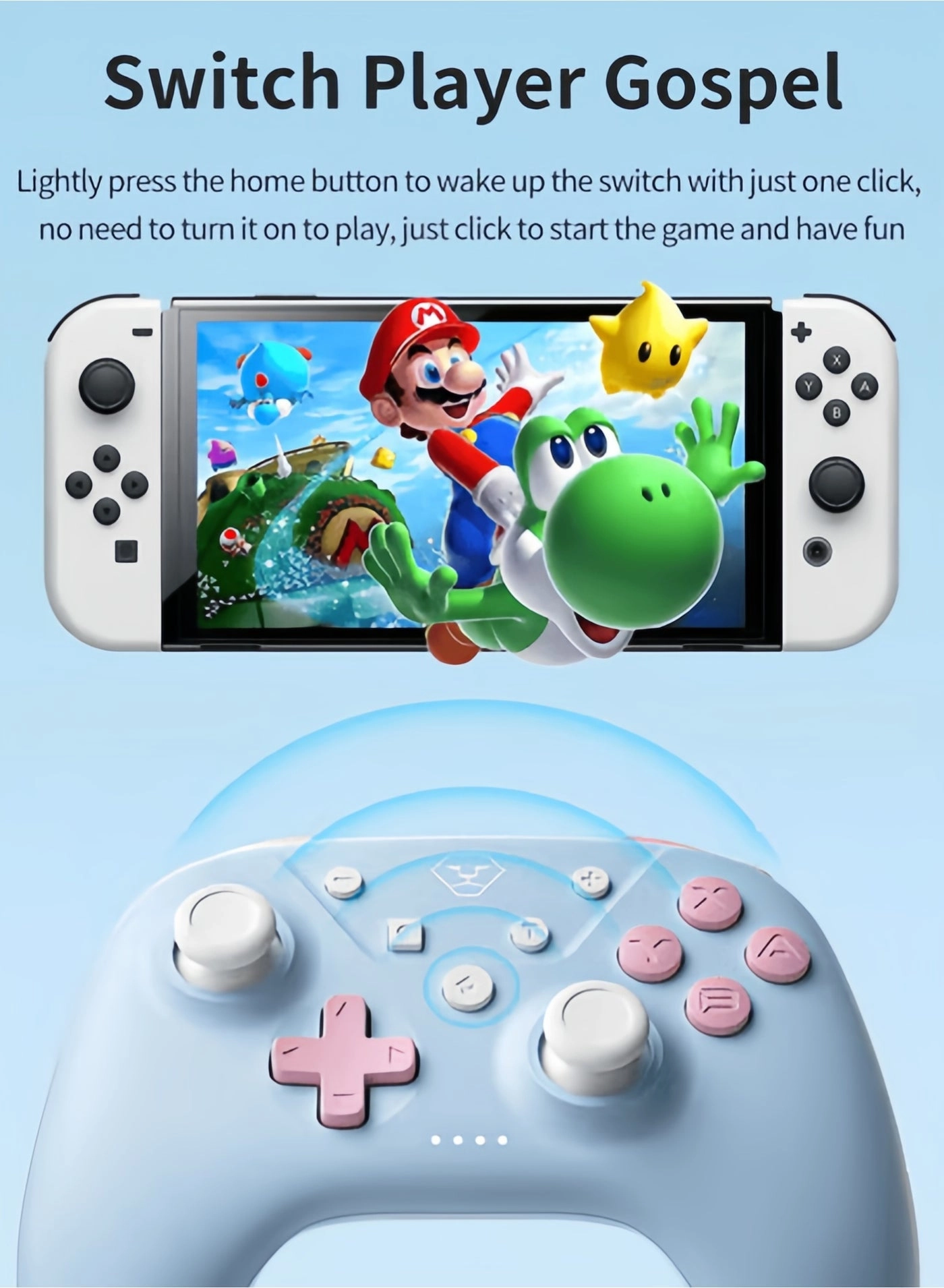 Gaming Controller - Nintendo Switch PC Android iOS