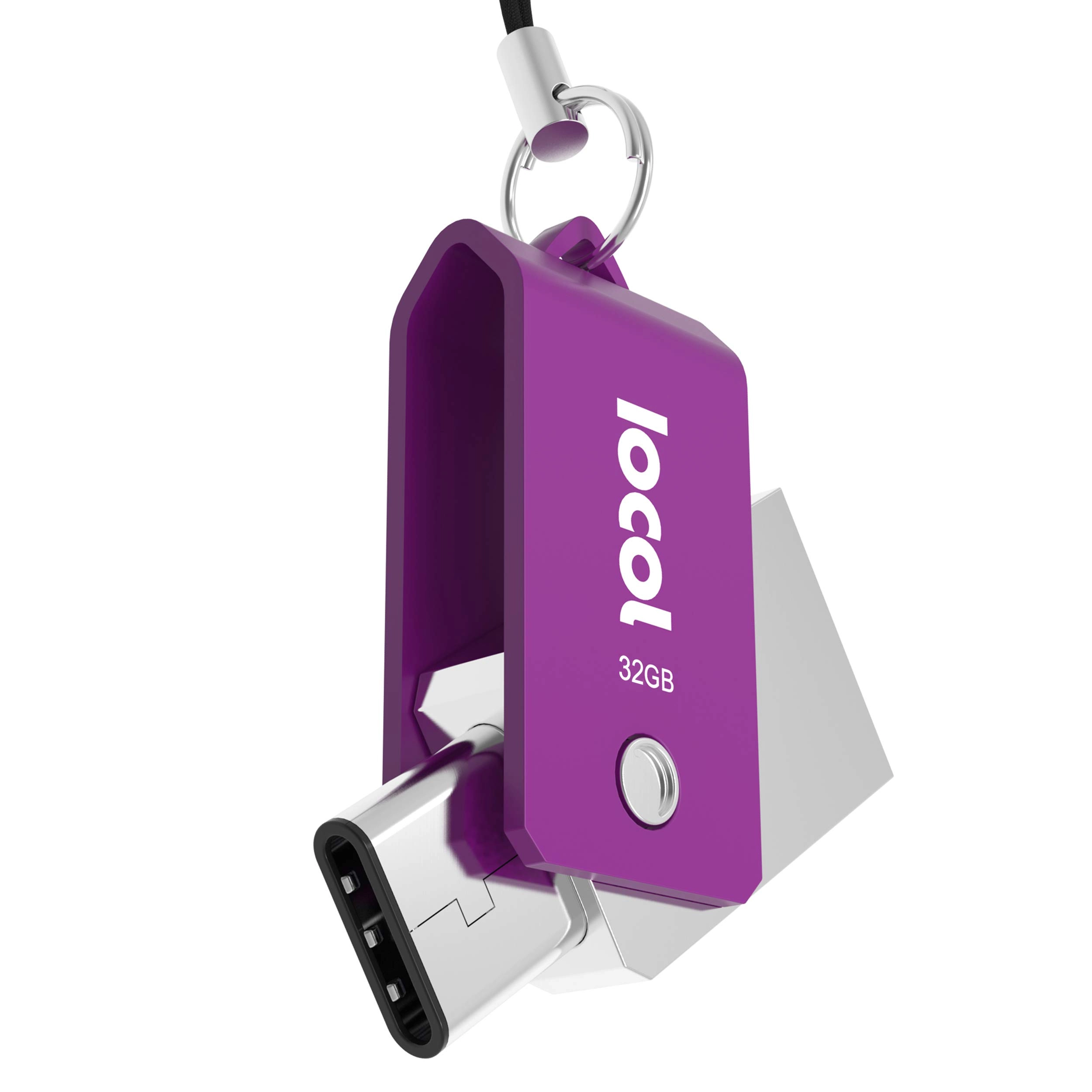 Mini 2 in 1 Dual USB Flash Drive - USB 3.2 Gen 2 Type C and USB-A 32GB