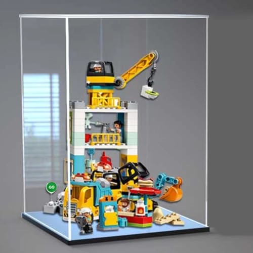 Figures Display Box for LEGO 10933 Town To-wer - acrylic