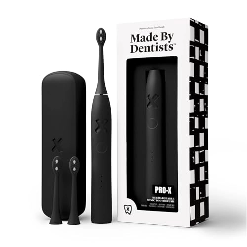 PRO-X Sonic Electric Toothbrush - 70-Day Battery Life 3 Replacement Heads