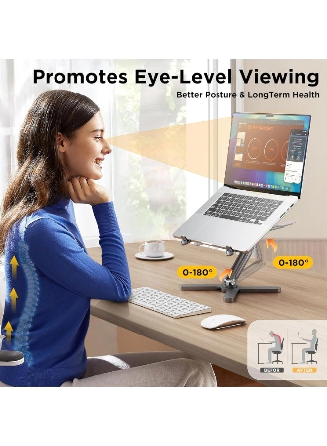 360° Rotating Laptop Stand - up to 16”