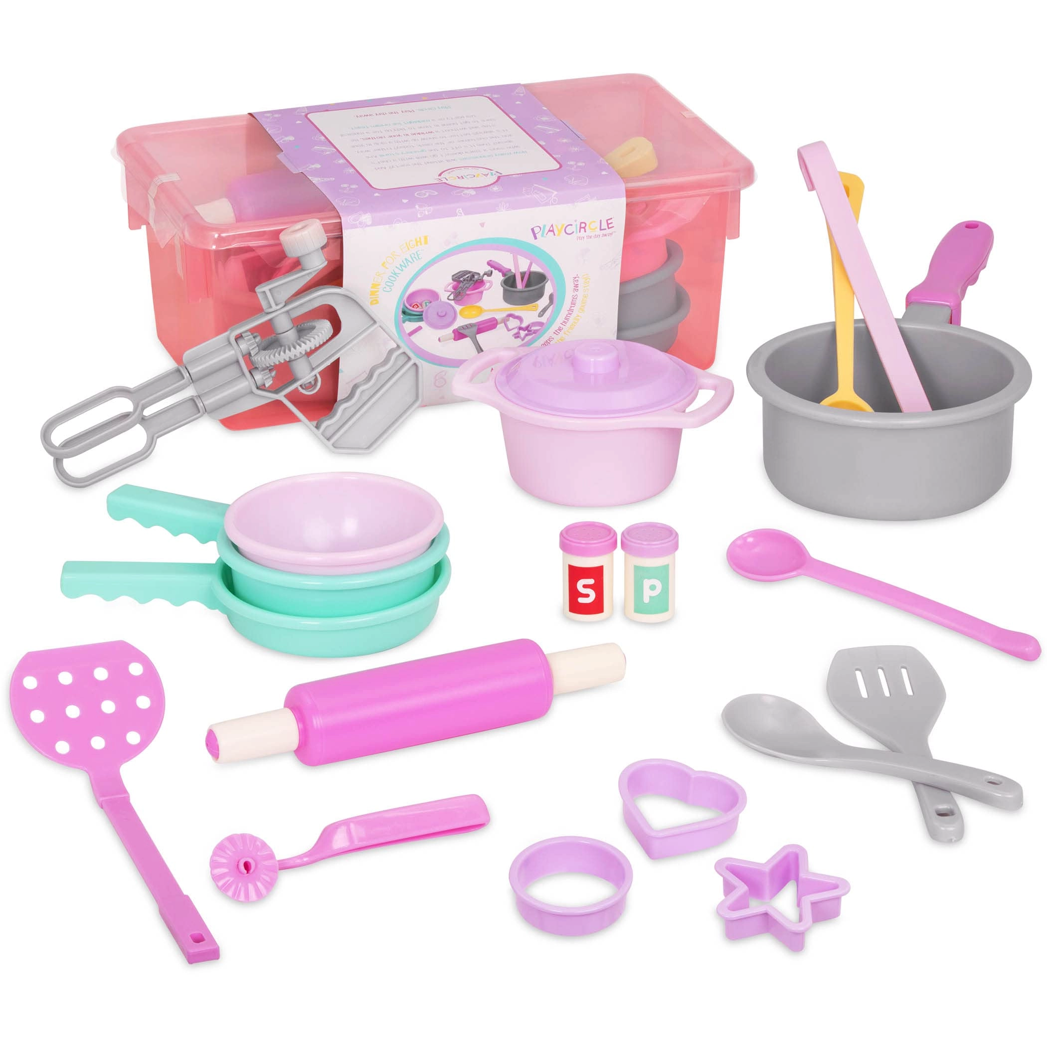 Play Circle Cooking & Baking Kit - 21 Pcs