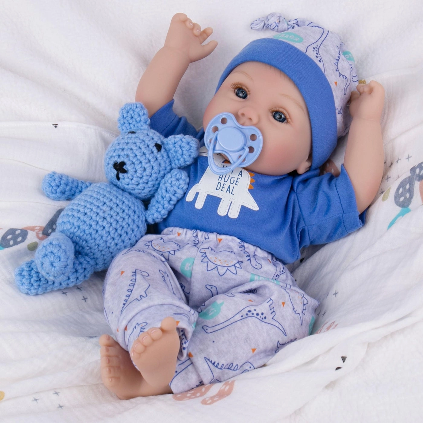 Reborn Baby Doll - 18-Inch Silicone Ages 3+