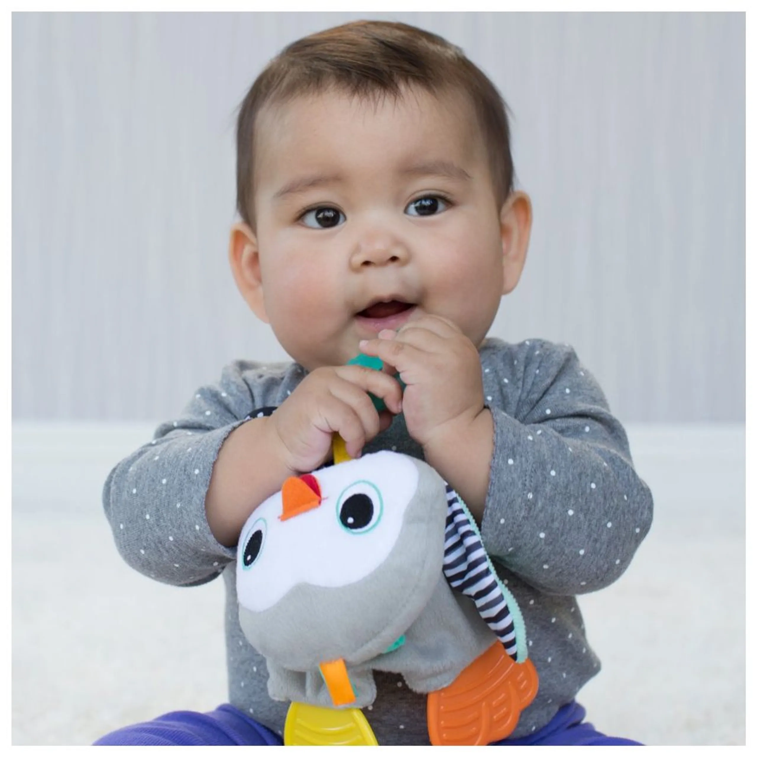 Cuddly Penguin Teether - 3 BPA-free teethers Suitable for newborns