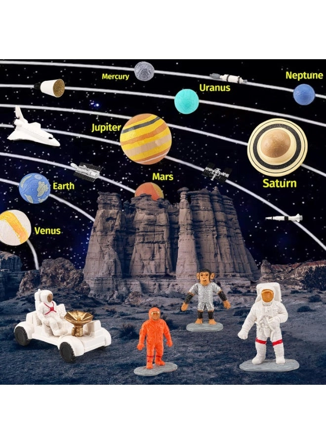 Solar System Model Set - 19 pieces