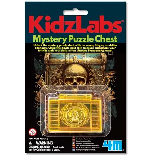 KidzLabs Mystery Puzzle Chest Engineering - 5 years+