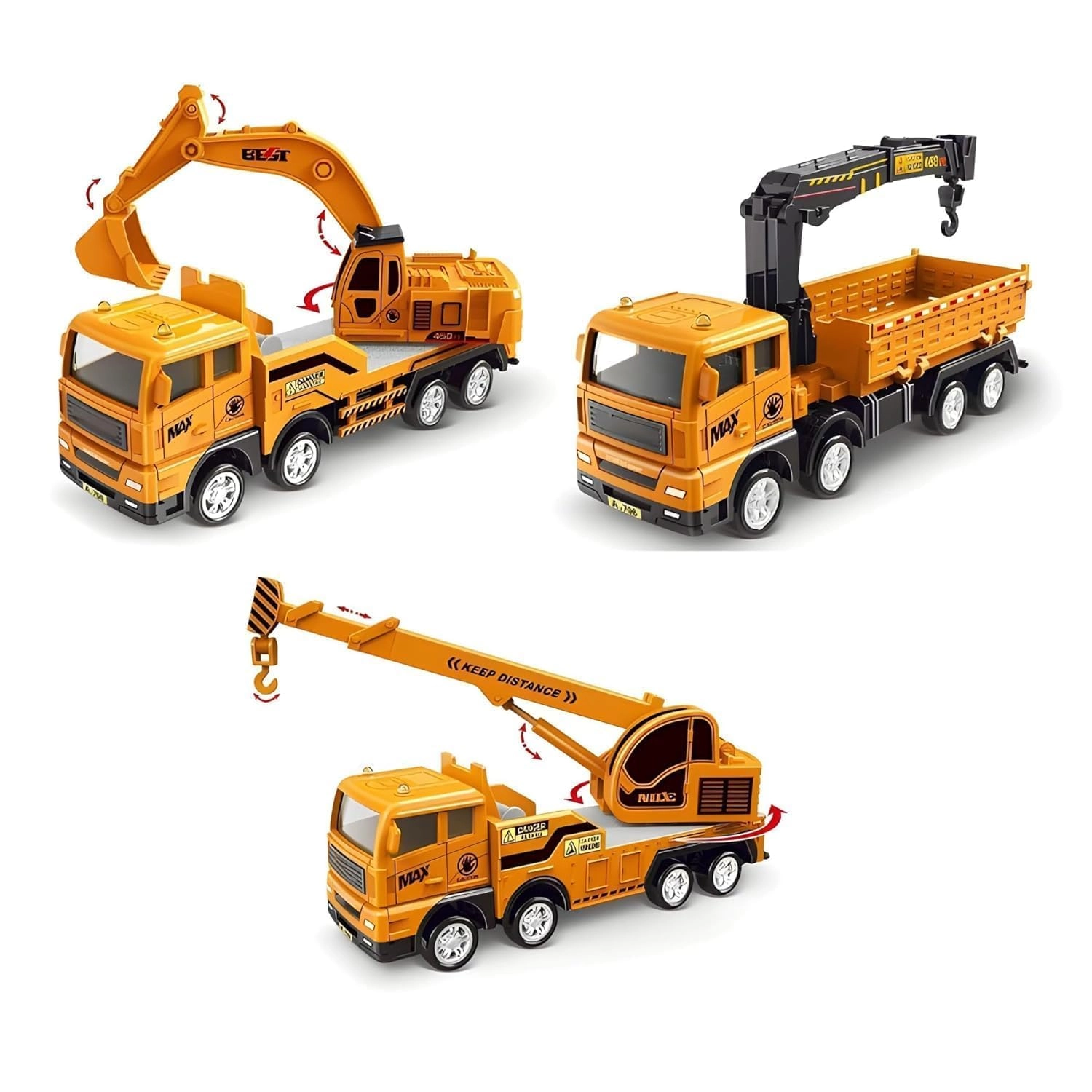 zqiue Excavator Truck Toy - Sport Pack