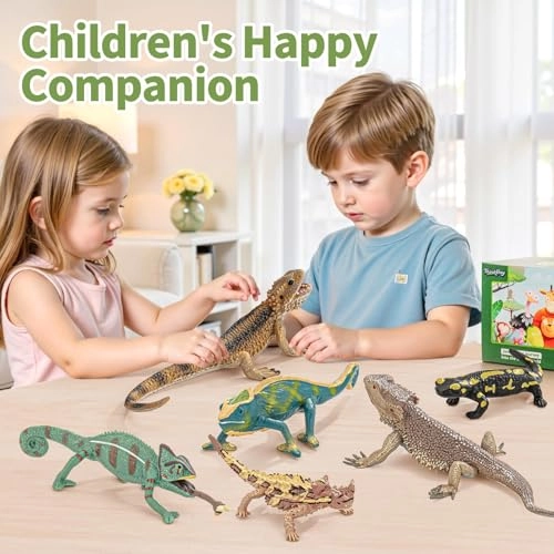 Lizard Figurines - 6PCS