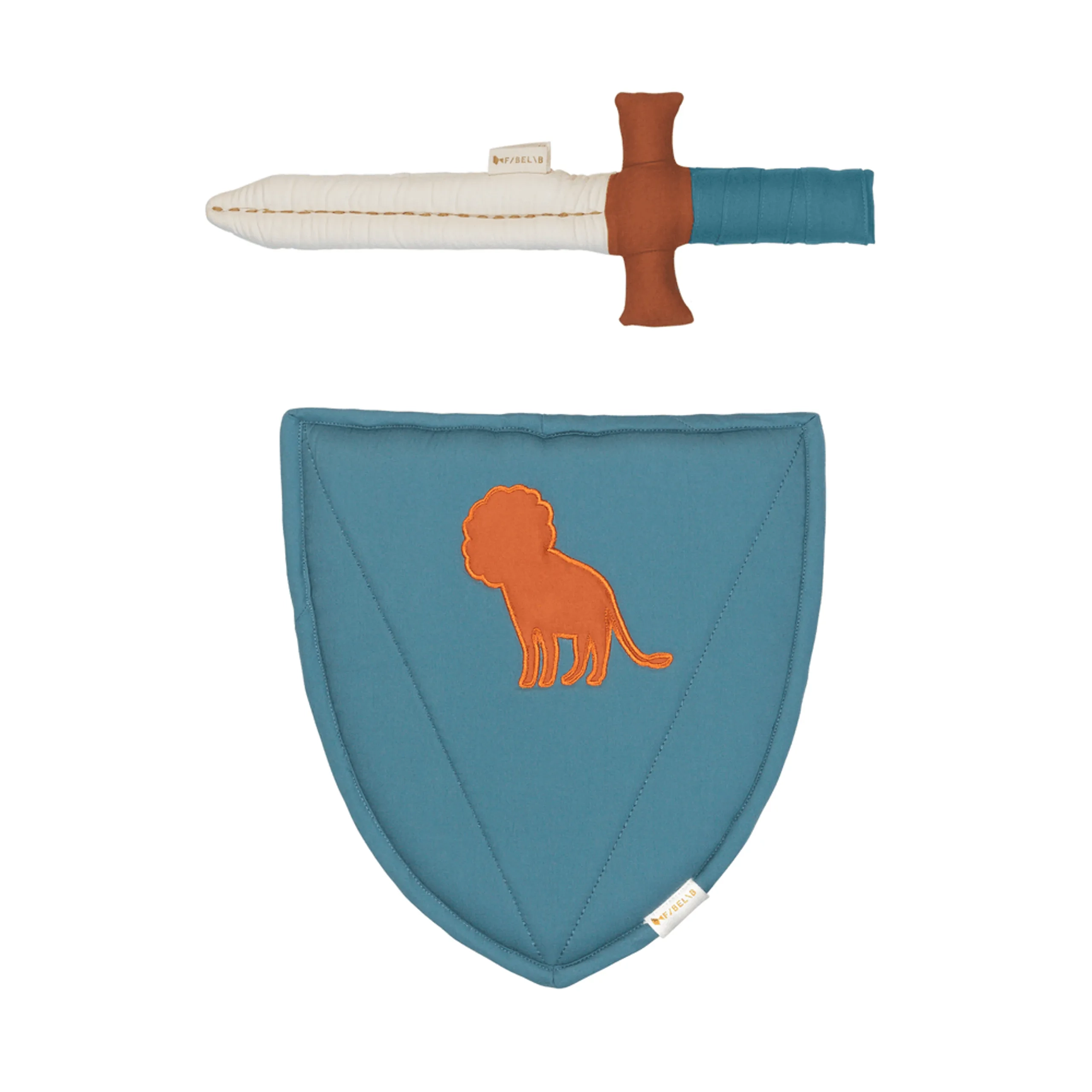 Fabelab Sword And Shield Lion Set - 2pcs Suitable for 3-6 years