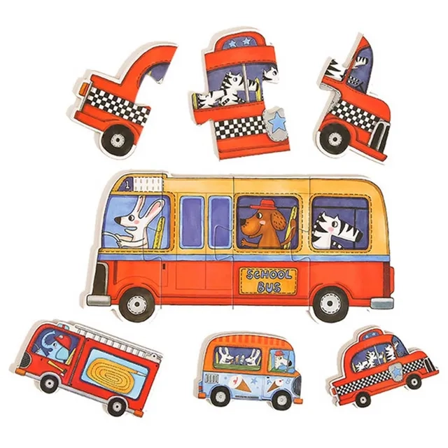 My First Traffic Puzzle (MD0077-1) - 25 pcs