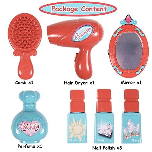 3 in 1 Carry Along Beauty PlaySet - 15 pcs (008-973A)