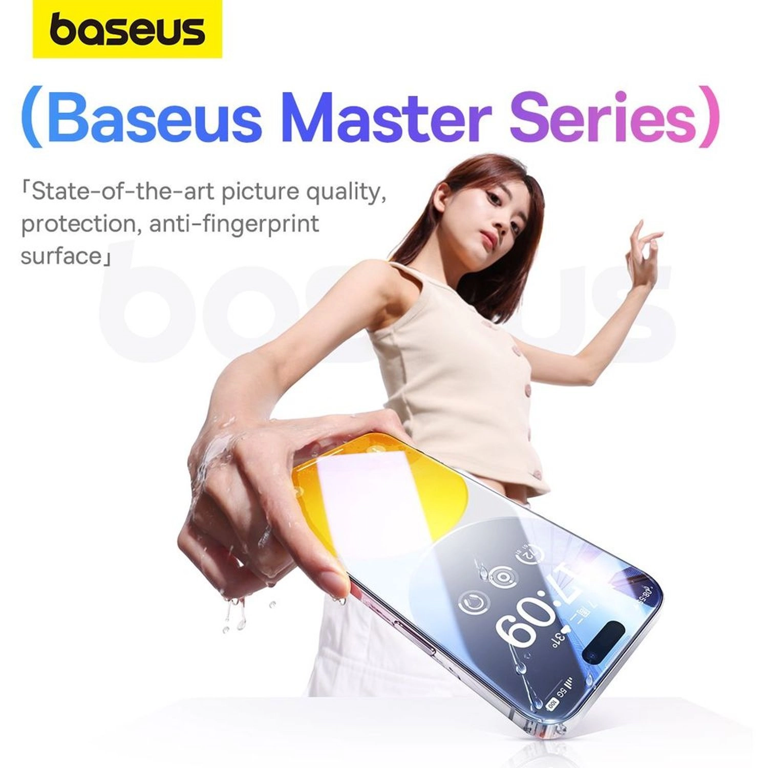 Clear Tempered Glass Screen Protector for iPhone 15 Plus