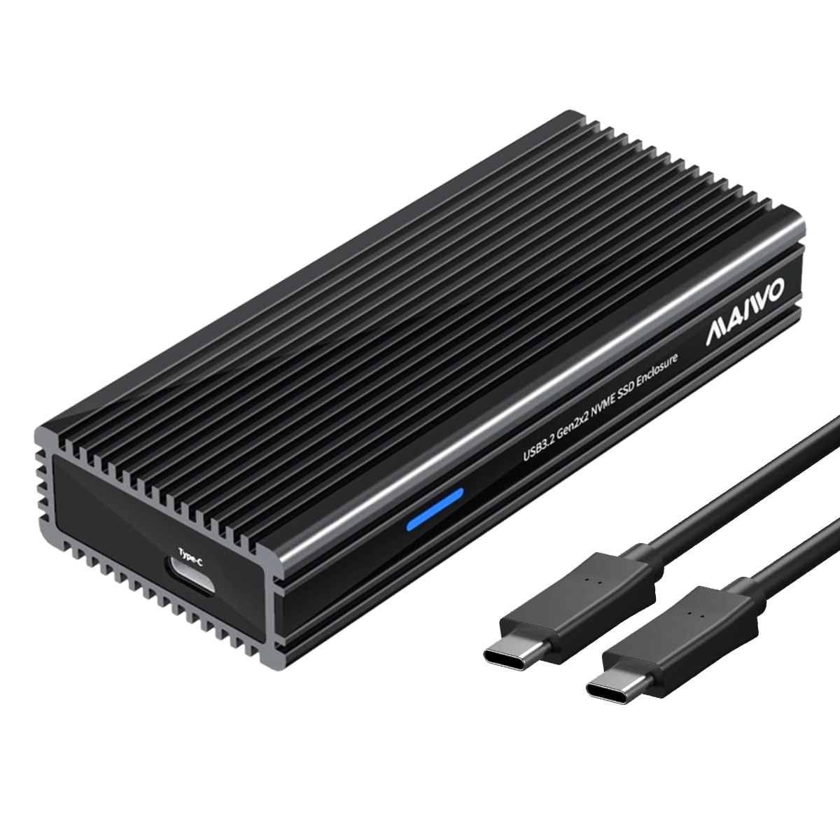 MAIWO M.2 NVMe Enclosure - USB 3.2 GEN2x2 PCIe NVMe M-Key 2280