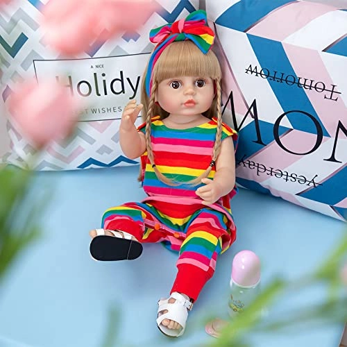 Reborn Baby Doll - 22 Inch Vinyl Baby Girl