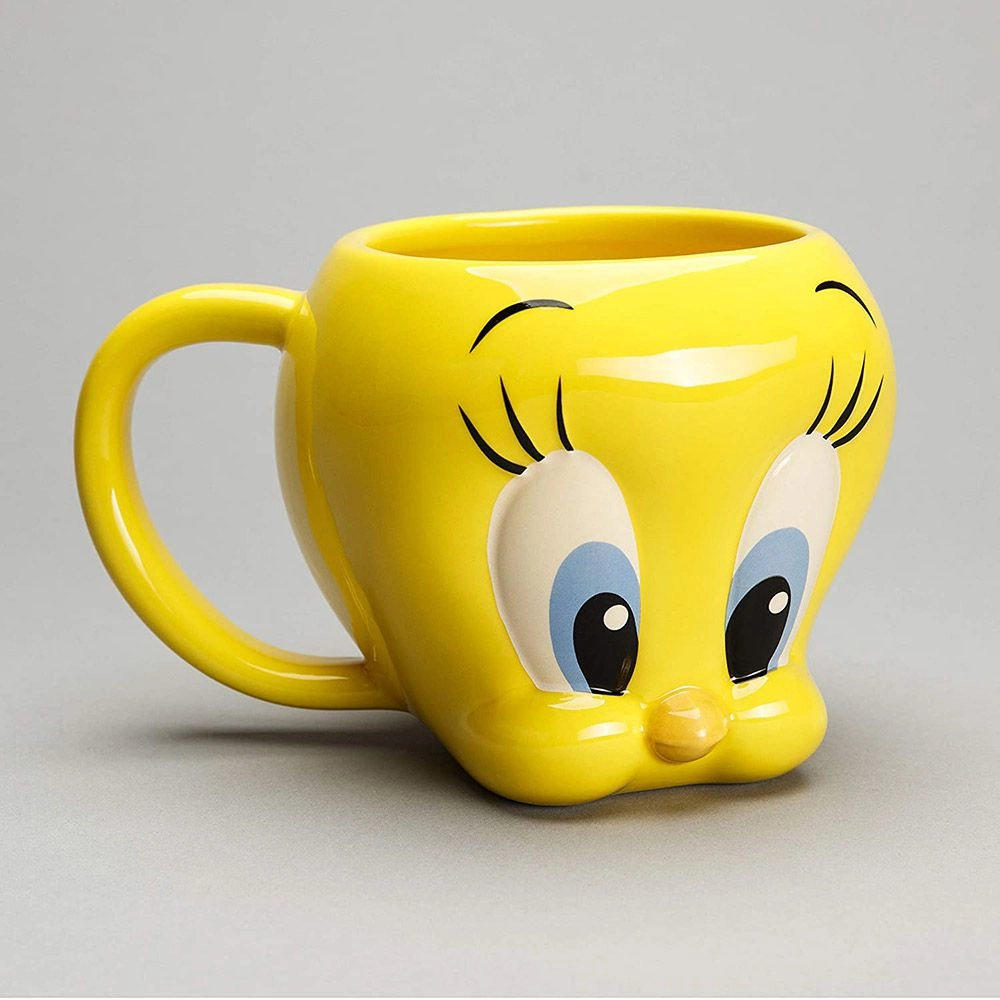 Warner Bros Tweety Shaped Mug - Looney Tunes