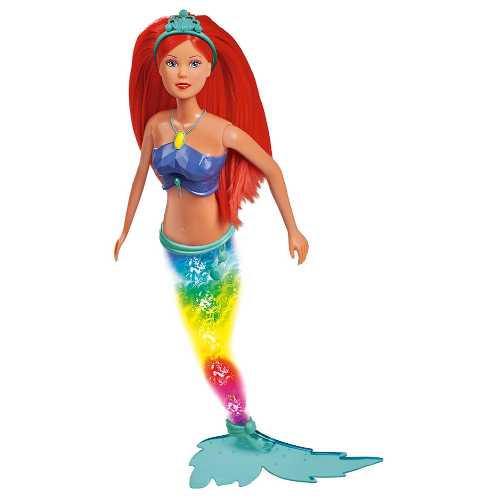 Steffi Love Magic Rainbow Mermaid Doll - 39 cm Ages 3+