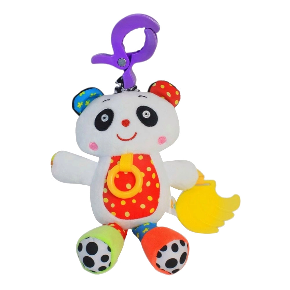 Esabela We Stitch Luv Vibrate Voice Rattle Toy - 0 to 6 months Panda