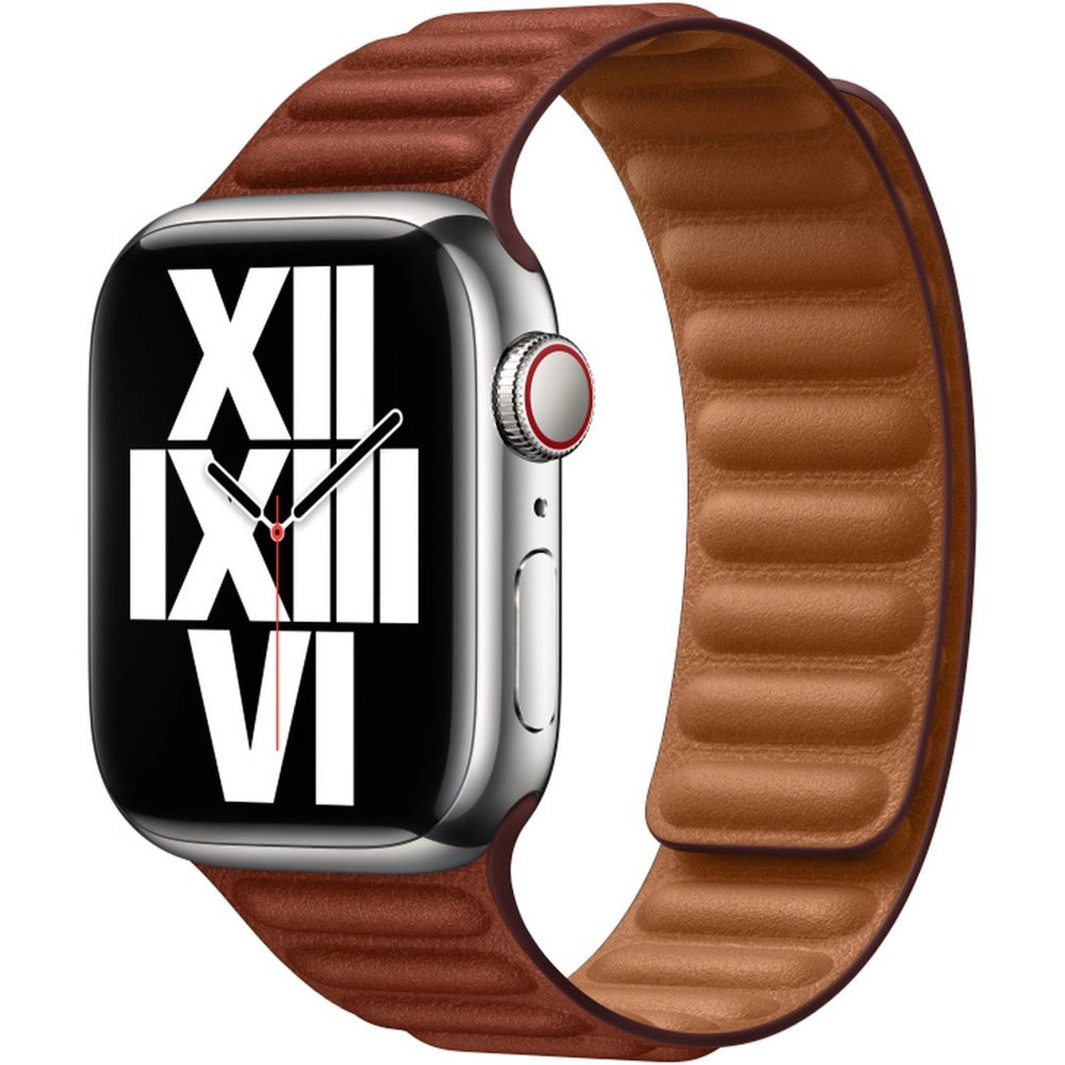 Leather Link Watch Band for Apple Watch - 45mm