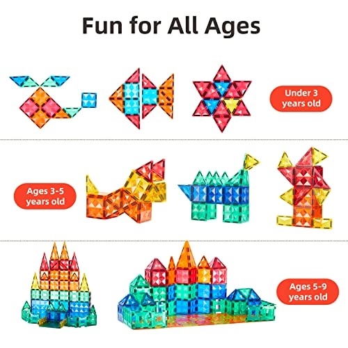 Magnetic Tiles - 100 pcs