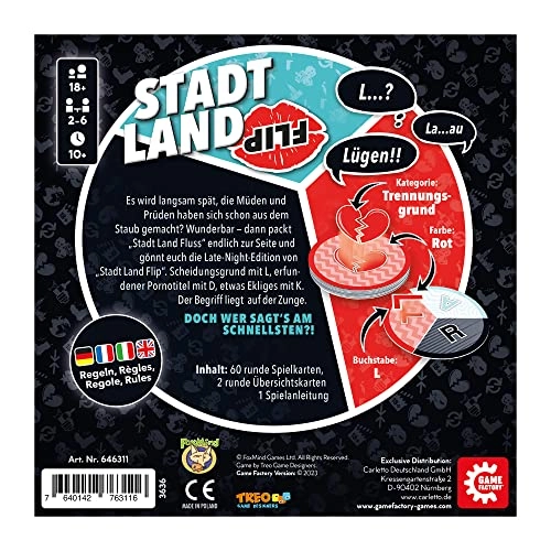 City Land Flip Late Night - Adult 60