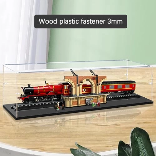 Transparent Acrylic Display Case - Compatible with Lego 76405 Mirror+3mm
