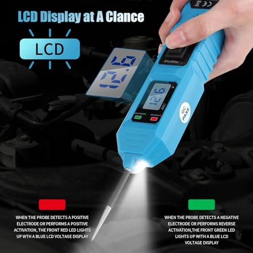 Car Circuit Tester - AC/DC 3.5-36V Digital Display