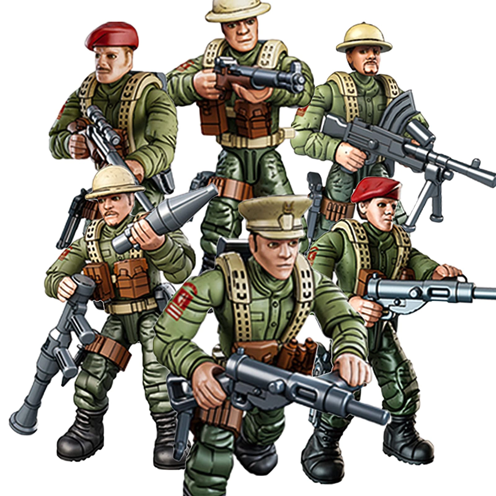 MEIEST XJ9902 - 6 piece(s) Army - Military