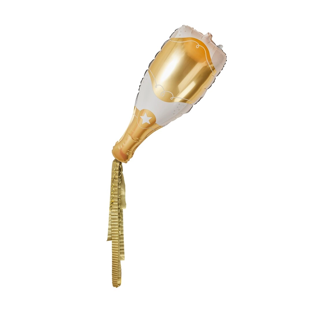 Champagne Bottle Foil Balloon