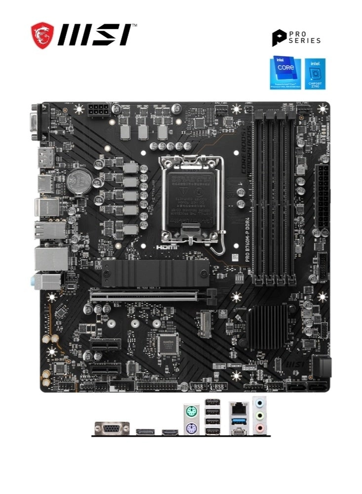 PRO B760M-P - DDR4 LGA 1700 PCIe 4.0