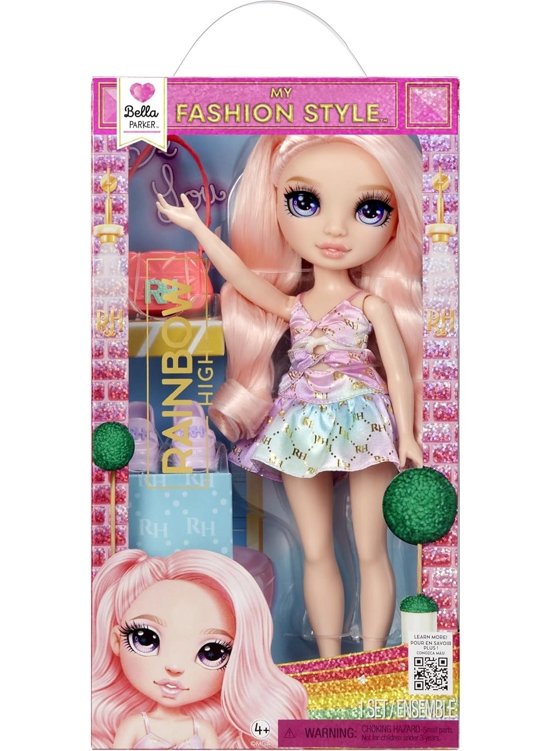 Bella Parker Fashion Doll - Pacific Coast Pink