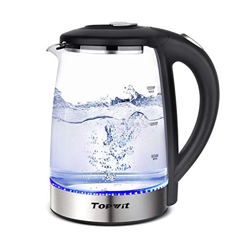 topwit Glass Stainless Electric Kettle