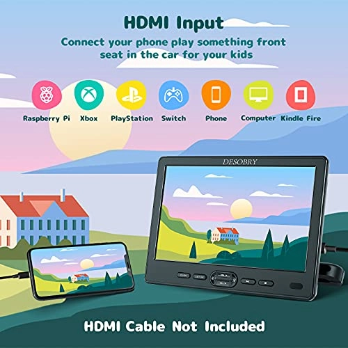 Headrest Car DVD Player - 10.5"