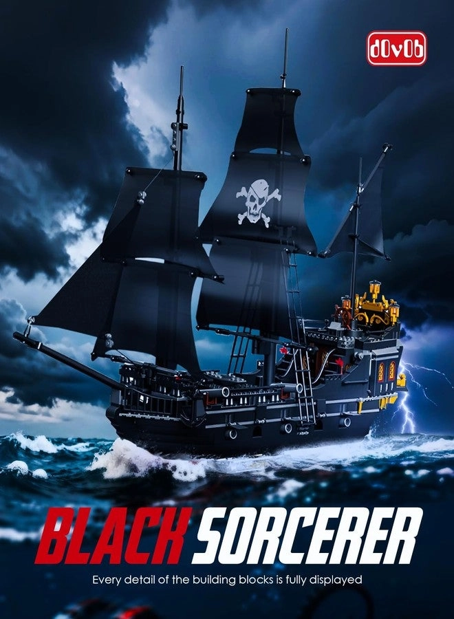 Pearl Pirate Ship - 1424 pcs Boat