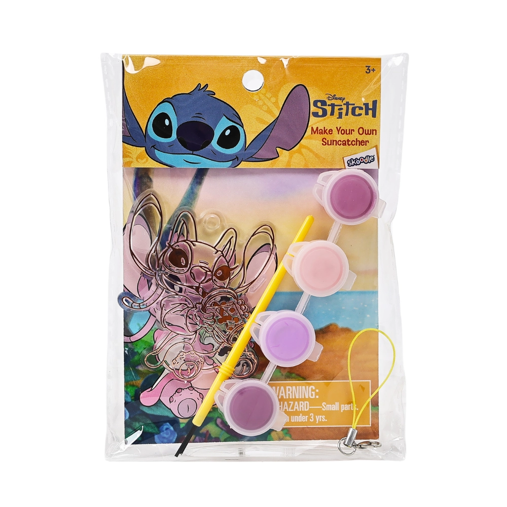 Make Your Own Suncatcher - 1 Suncatcher 1 Brush 1 Lanyard 4 Colors