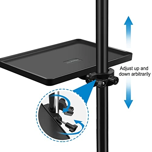 Microphone Stand Tray - ABS 6.50 x 8.66 inches
