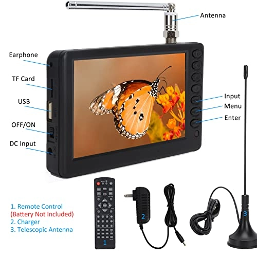 Portable Digital TV - 1080p 5 Inches
